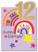 Picture of 12 TOTALY HAPPY BIRTHDAY CARD